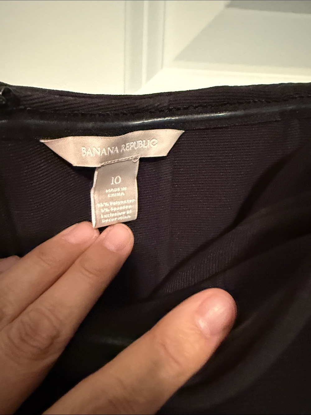 Banana Republic Black Strapless Sheath Dress - Picture 2 of 2